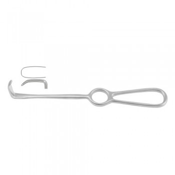 Langenbeck Retractor Stainless Steel, 22.5 cm - 8 3/4" Blade Size 30 x 14 mm